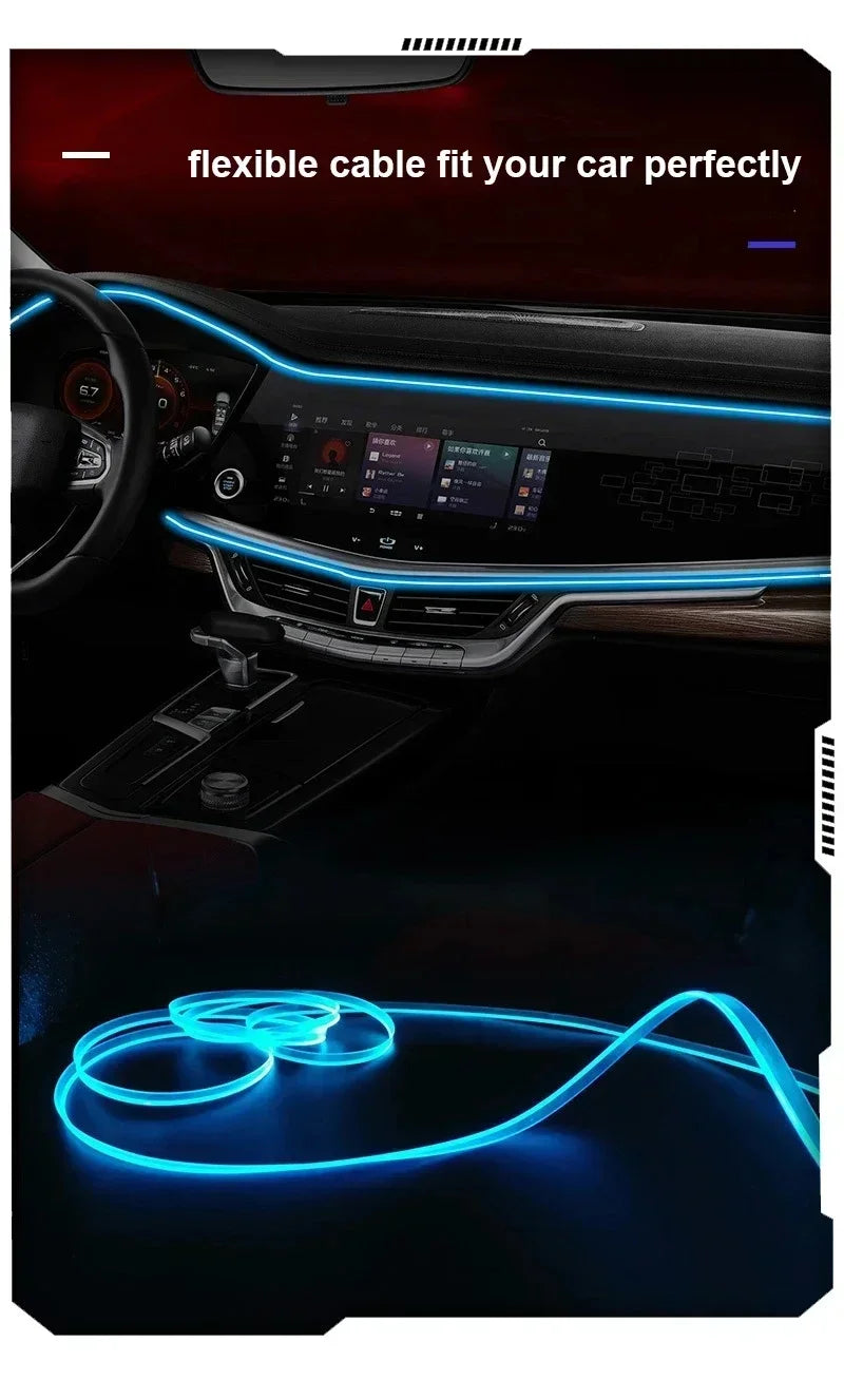 AURARIDE strip interior lights