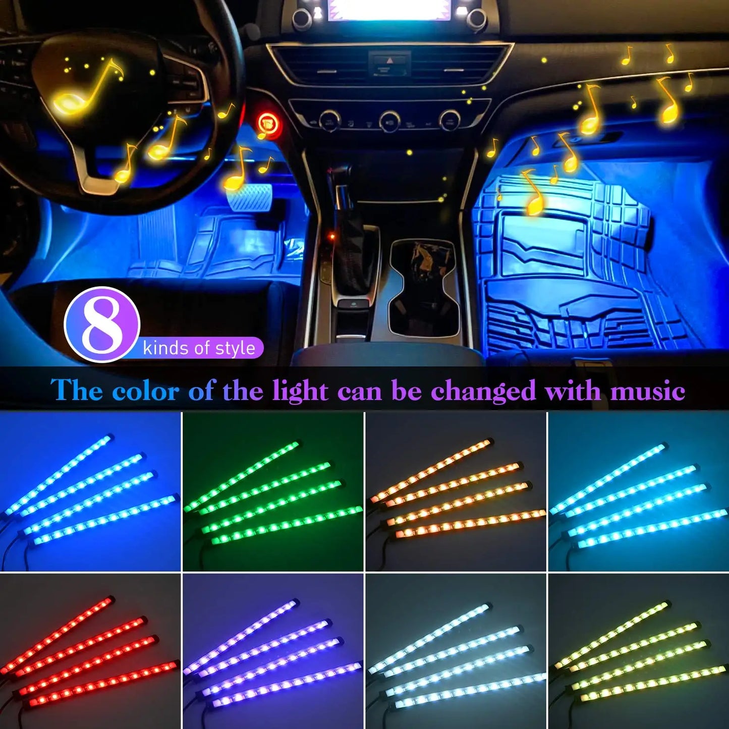 AURARIDE Luxury feet lights
