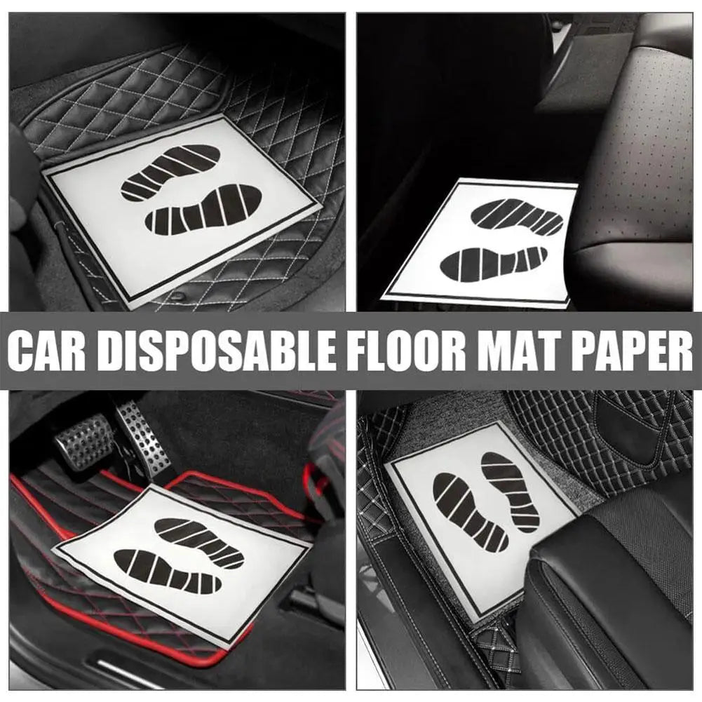 AURARIDE Disposable feet floor mats