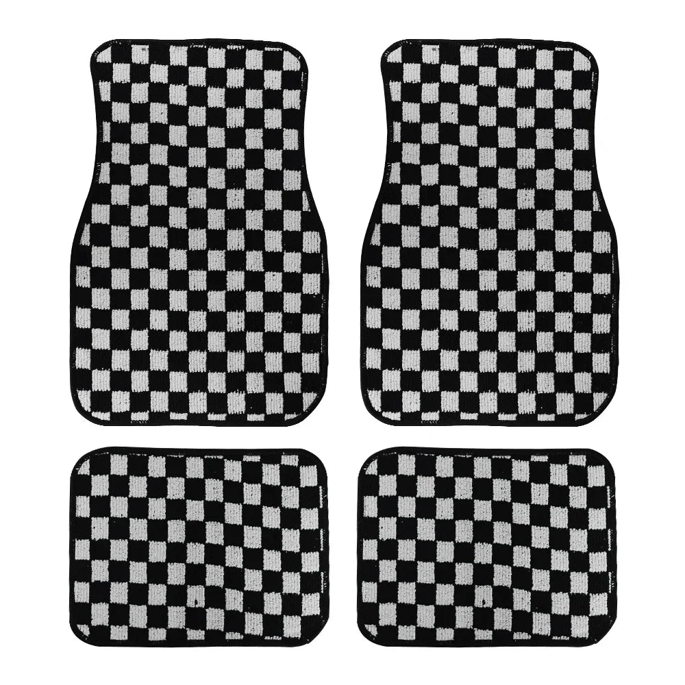 AURARIDE checkered floor mats