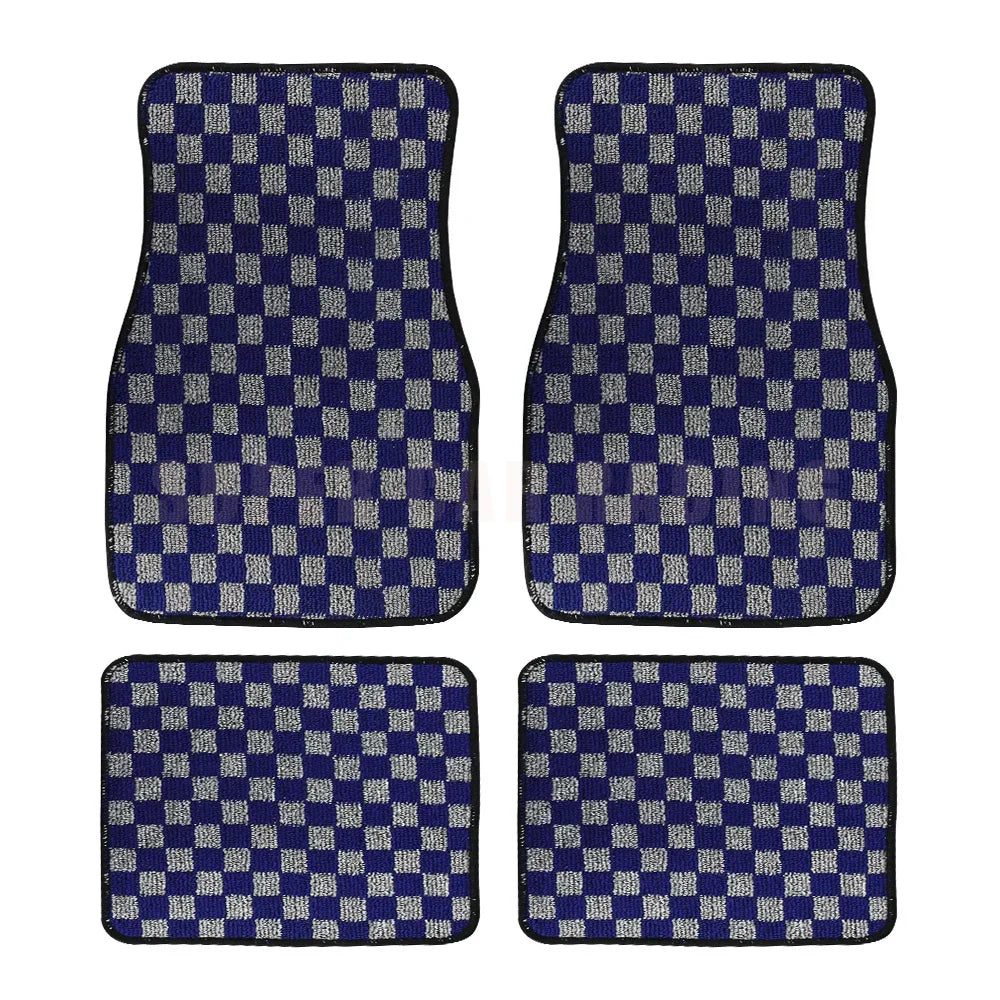AURARIDE checkered floor mats