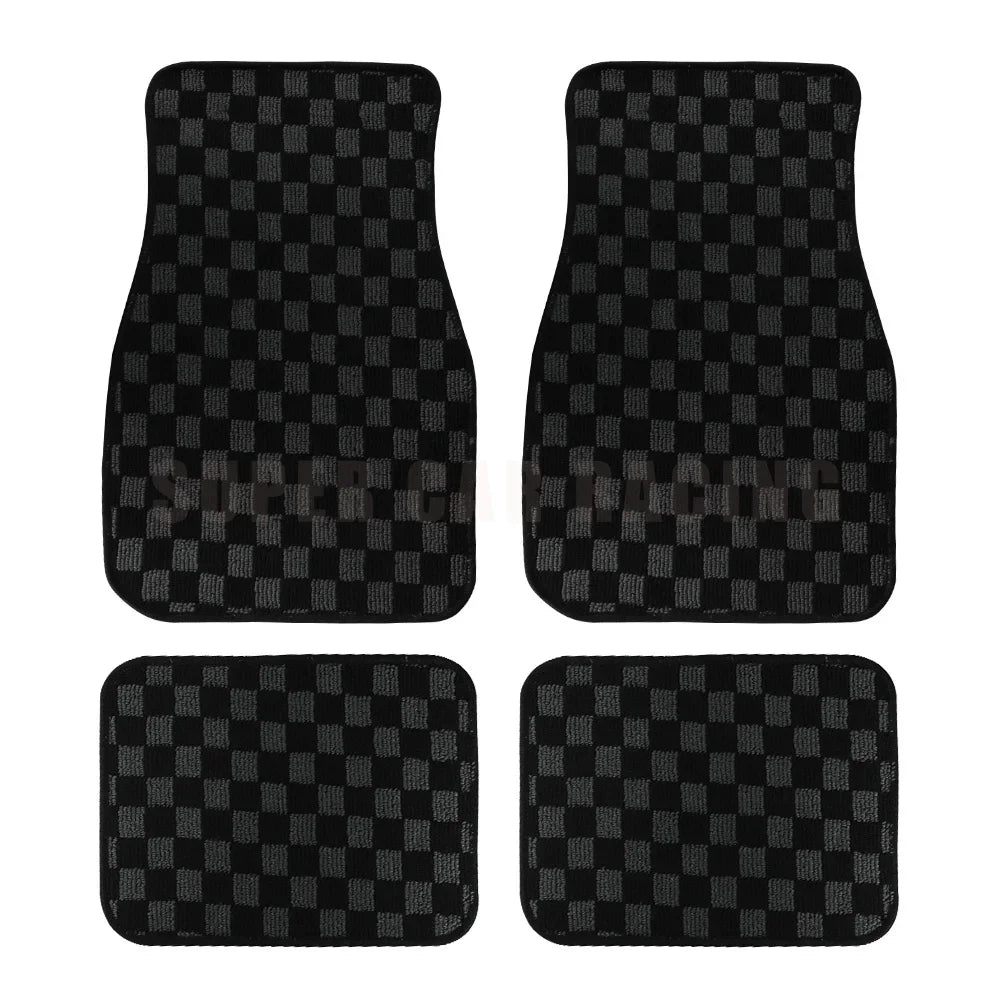 AURARIDE checkered floor mats