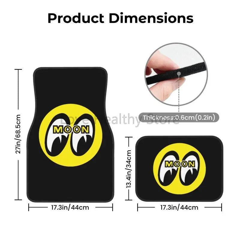 AURARIDE JDM Moon Eyess Mats