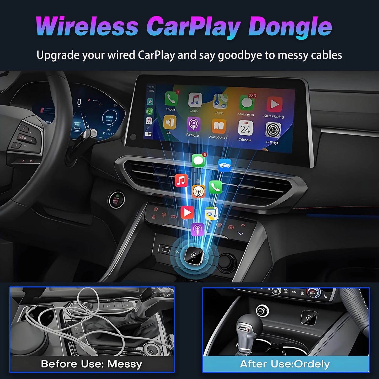 GetCarPlay Wireless Carplay Adapter
