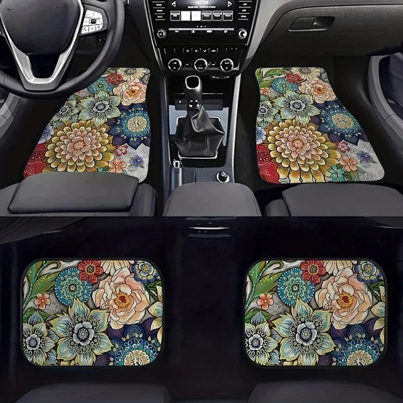 AURARIDE pattern car mats