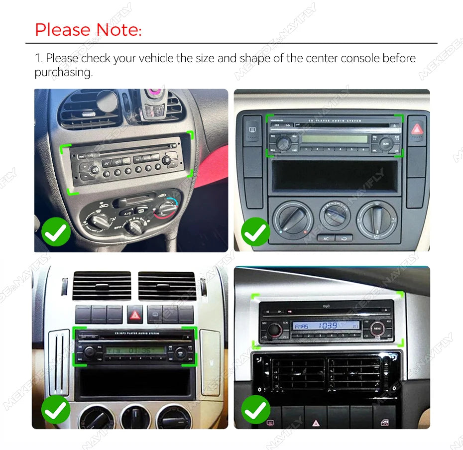 AURARIDE Single DIN apple carplay stereo port