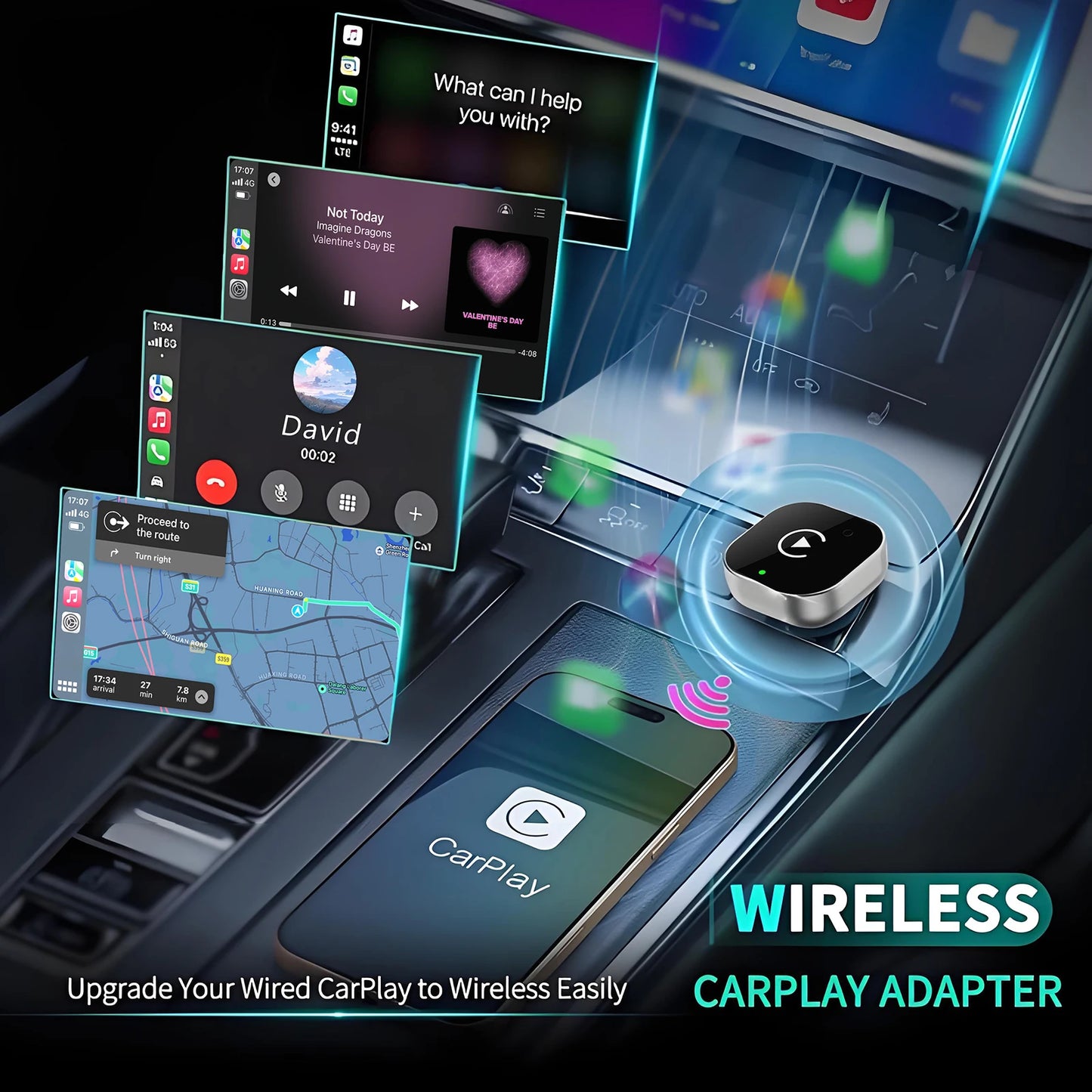 GetCarPlay Wireless Carplay Adapter