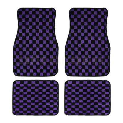 AURARIDE checkered floor mats
