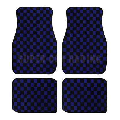 AURARIDE checkered floor mats