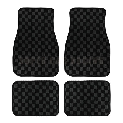 AURARIDE checkered floor mats