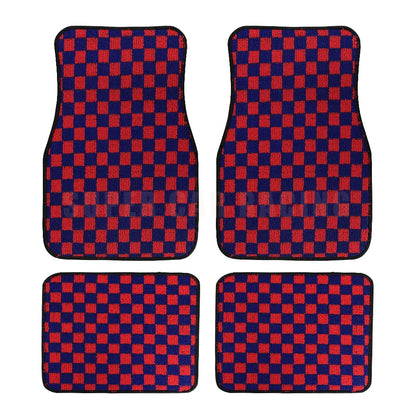 AURARIDE checkered floor mats