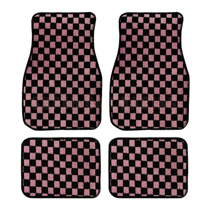 AURARIDE checkered floor mats