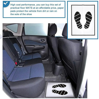 AURARIDE Disposable feet floor mats