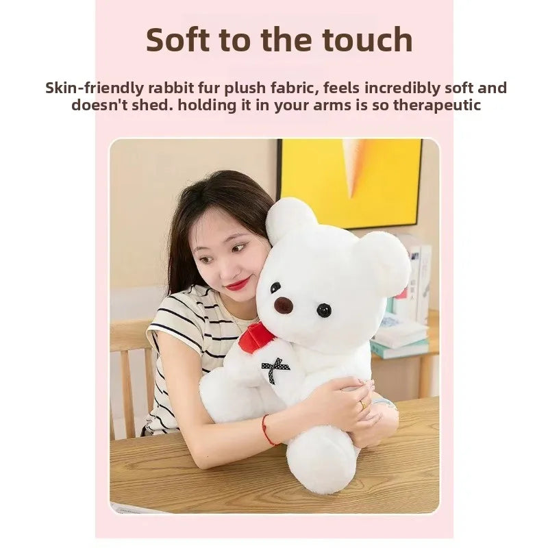 Valentine's Day gift hug rose bear hot plush doll children accompany Internet celebrities hot models