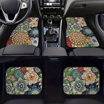 AURARIDE pattern car mats