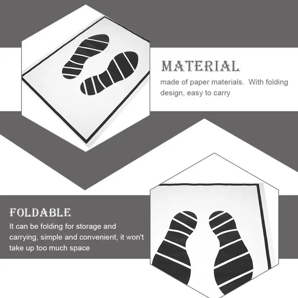AURARIDE Disposable feet floor mats