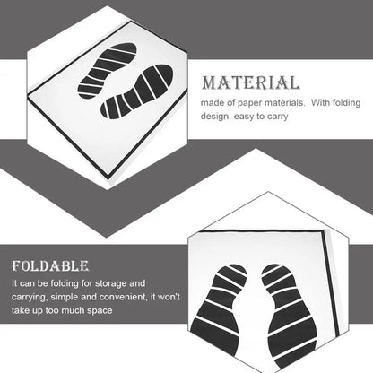 AURARIDE Disposable feet floor mats