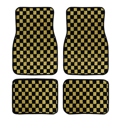 AURARIDE checkered floor mats