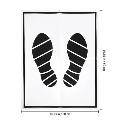 AURARIDE Disposable feet floor mats
